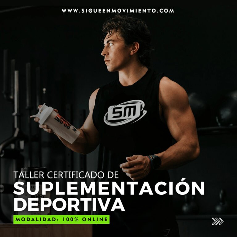 Taller de suplementación deportiva