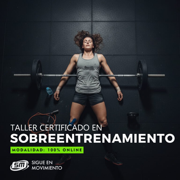 Taller certificado en Sobreentrenamiento