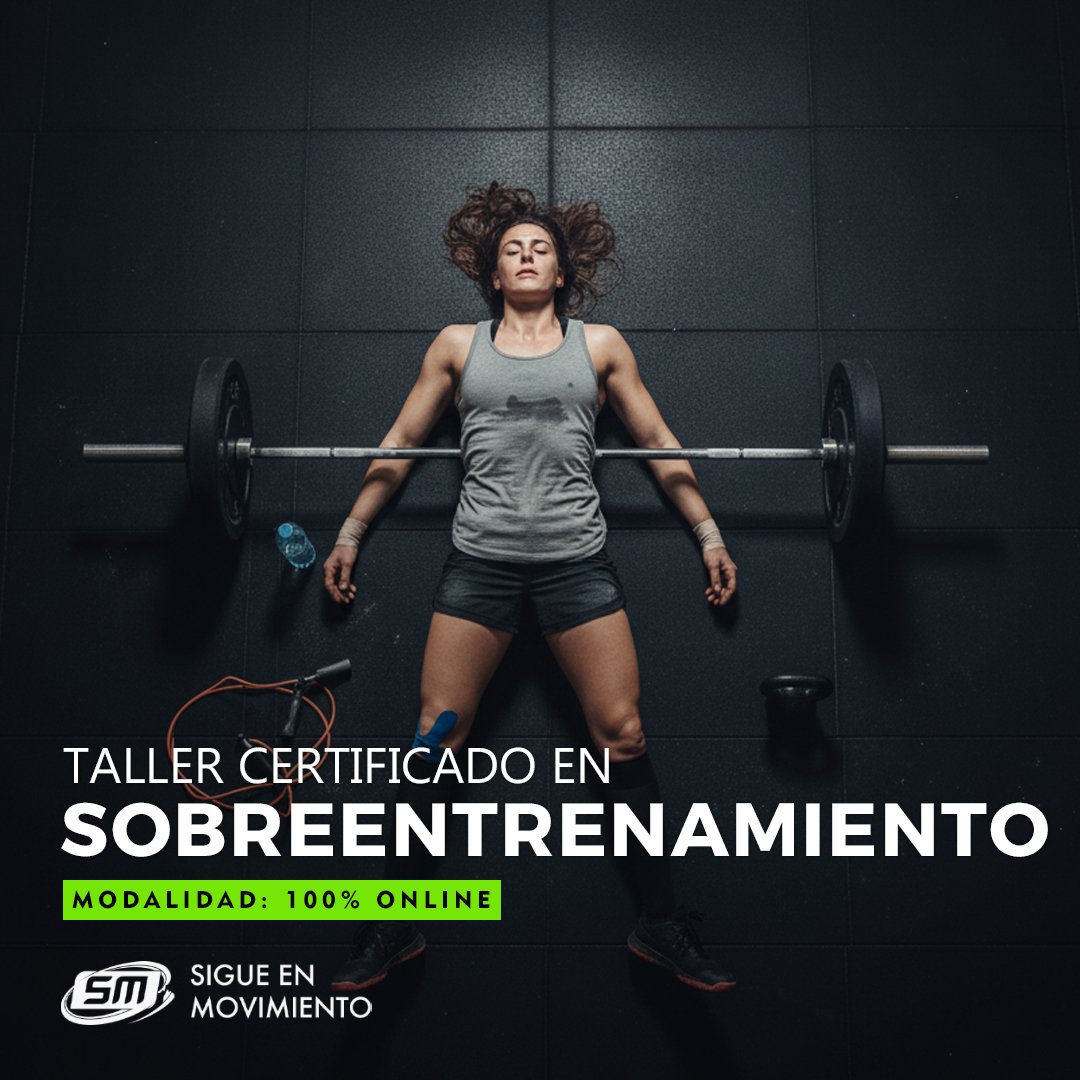 Taller certificado en Sobreentrenamiento